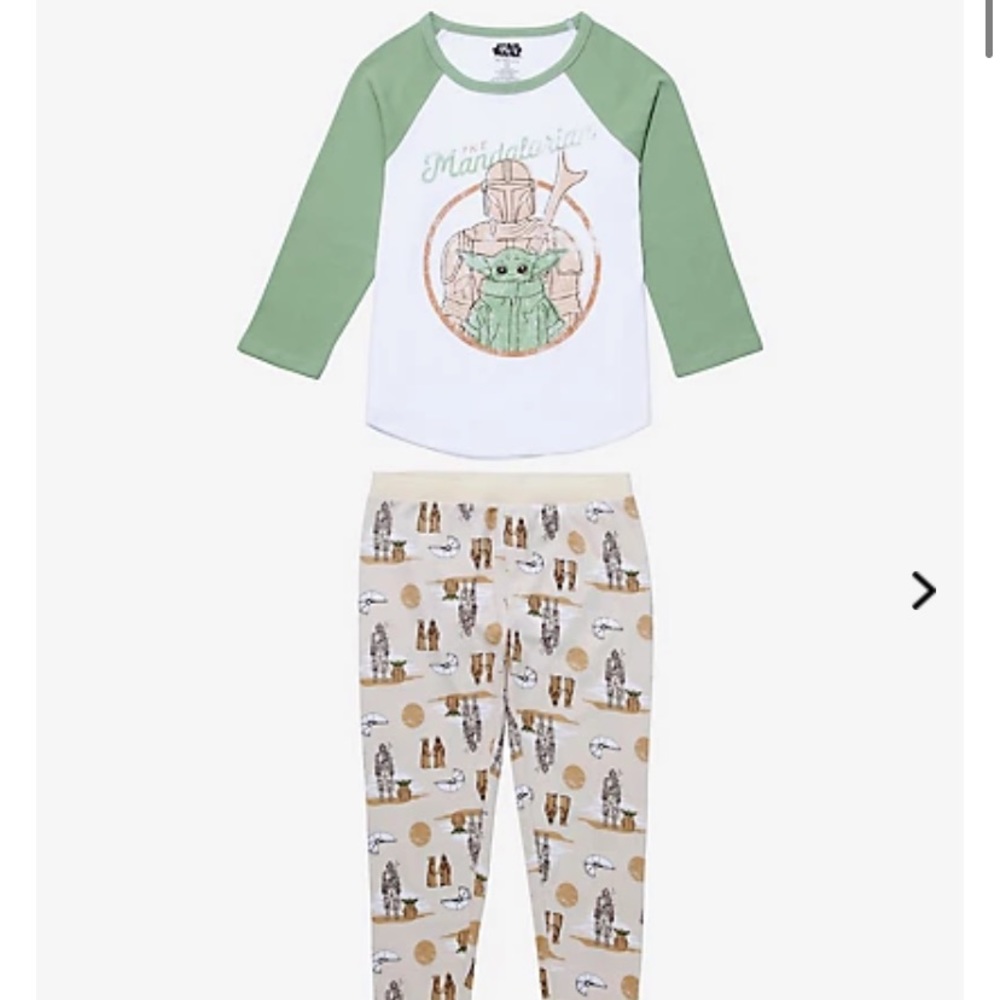 Her Universe the Mandalorian thermal pajama set